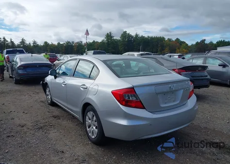 2012 Honda Civic Lx из США, поврежденный, VIN 2HGFB2F55CH564330